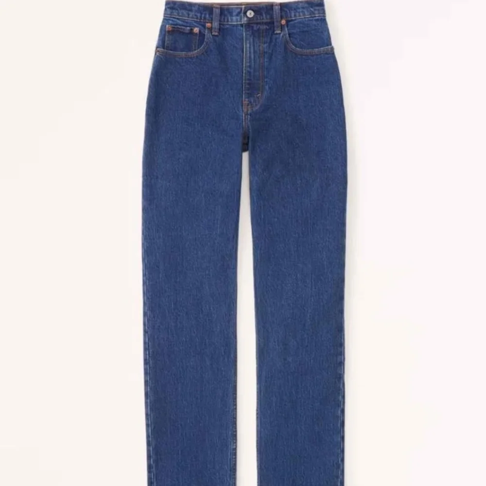 NWT Abercrombie & Fitch Women's 90's Straight Jeans 6L - Picture 5 of 6